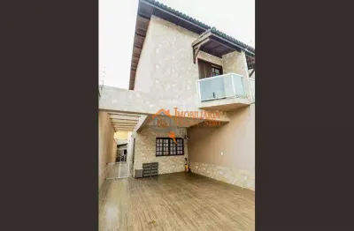 Sobrado com 3 dormitórios à venda, 180 m² por r$ 1.272.000,00 - vila fátima - guarulhos/sp