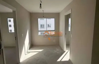 Apartamento com 2 dormitórios à venda, 42 m² por r$ 339.000,00 - vila das bandeiras - guarulhos/sp