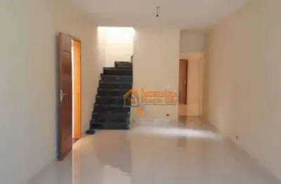 Sobrado com 3 dormitórios à venda, 105 m² por r$ 750.000,00 - jardim santa bárbara - guarulhos/sp