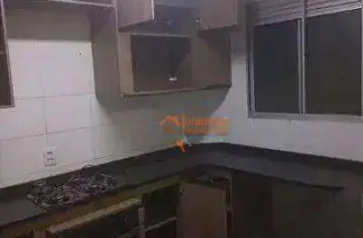 Apartamento com 2 dormitórios à venda, 44 m² por r$ 245.000,00 - água chata - guarulhos/sp