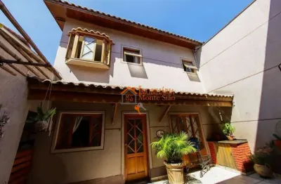 Sobrado com 4 dormitórios à venda, 267 m² por r$ 949.000,00 - vila barros - guarulhos/sp