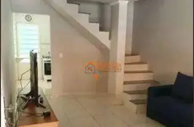Sobrado com 2 dormitórios à venda, 77 m² por r$ 370.000,00 - jardim adriana - guarulhos/sp