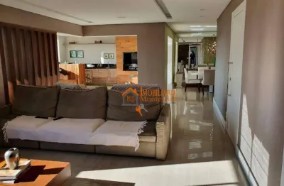 Apartamento com 3 dormitórios à venda, 182 m² por r$ 2.100.000,00 - vila rosália - guarulhos/sp
