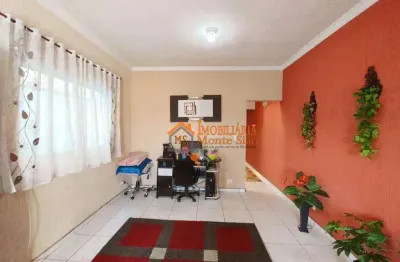 Sobrado com 3 dormitórios à venda, 155 m² por r$ 580.000,00 - parque flamengo - guarulhos/sp