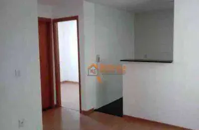 Apartamento com 2 dormitórios à venda, 43 m² por r$ 223.000,00 - água chata - guarulhos/sp
