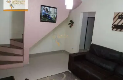 Sobrado com 3 dormitórios à venda, 120 m² por r$ 485.000,00 - jardim são joão - guarulhos/sp