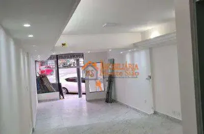 Salão à venda, 200 m² por r$ 750.000,00 - jardim pinhal - guarulhos/sp