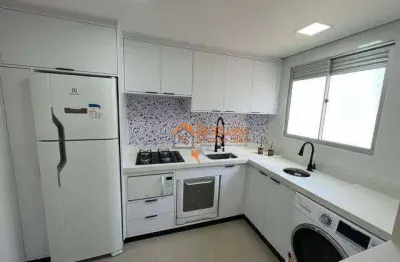 Apartamento com 2 dormitórios à venda, 45 m² por r$ 247.000,00 - água chata - guarulhos/sp