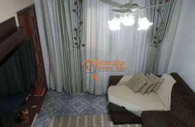 Sobrado com 3 dormitórios à venda, 117 m² por r$ 530.000,00 - jardim las vegas - guarulhos/sp