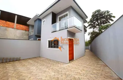 Sobrado com 3 dormitórios à venda, 113 m² por r$ 600.000,00 - nova carmela - guarulhos/sp
