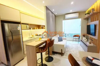 Apartamento com 3 dormitórios à venda, 58 m² por r$ 520.000,00 - vila barros - guarulhos/sp