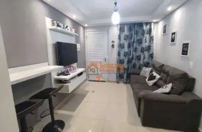 Apartamento com 2 dormitórios à venda, 38 m² por r$ 220.000,00 - jardim albertina - guarulhos/sp