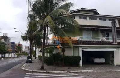 Sobrado com 4 dormitórios à venda, 280 m² por r$ 1.100.000,00 - vila guilhermina - praia grande/sp
