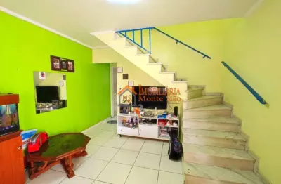Sobrado com 2 dormitórios à venda, 116 m² por r$ 570.000,00 - rosa de frança  - guarulhos/sp