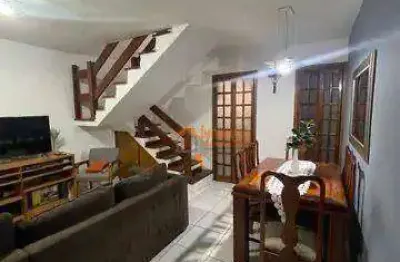 Sobrado com 2 dormitórios à venda, 70 m² por r$ 383.000,00 - cidade soberana - guarulhos/sp