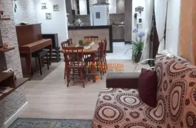 Sobrado com 3 dormitórios à venda, 228 m² por r$ 650.000,00 - jardim testae - guarulhos/sp