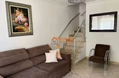 Sobrado com 2 dormitórios à venda, 70 m² por r$ 425.000,00 - jardim ottawa - guarulhos/sp