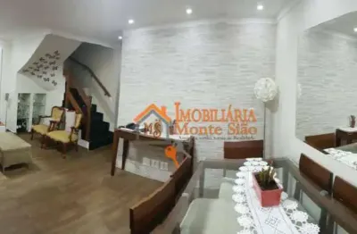 Sobrado com 4 dormitórios à venda, 130 m² por r$ 795.000,00 - vila rosália - guarulhos/sp