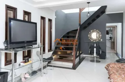 Sobrado com 4 dormitórios à venda, 300 m² por r$ 990.000,00 - parque continental ii - guarulhos/sp