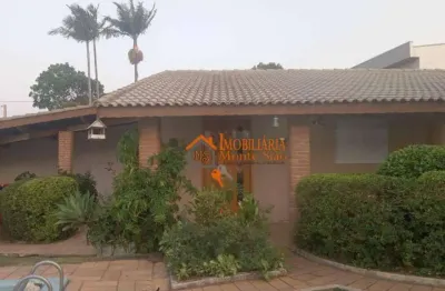 Chácara com 3 dormitórios à venda, 600 m² por r$ 790.000,00 - jardim maracanã - atibaia/sp