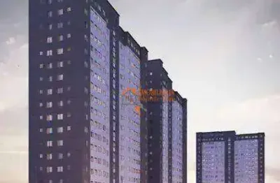 Apartamento com 2 dormitórios à venda, 44 m² por r$ 266.000,00 - vila nova bonsucesso - guarulhos/sp