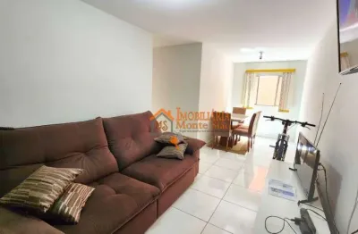 Apartamento com 2 dormitórios à venda, 55 m² por r$ 250.000,00 - jardim dourado - guarulhos/sp