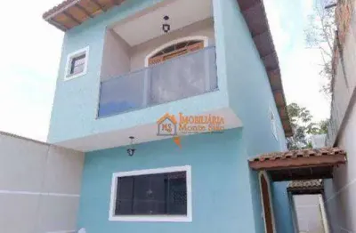 Sobrado com 3 dormitórios à venda, 180 m² por r$ 545.000,00 - parque continental ii - guarulhos/sp