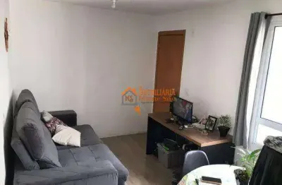 Apartamento com 2 dormitórios à venda, 38 m² por r$ 223.500,00 - jardim nova cidade - guarulhos/sp