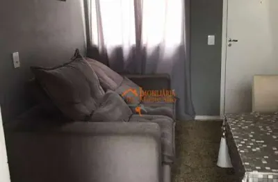 Apartamento com 2 dormitórios à venda, 37 m² por r$ 270.000,00 - jardim albertina - guarulhos/sp