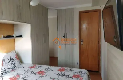 Apartamento com 2 dormitórios à venda, 65 m² por r$ 318.000,00 - vila tibagi - guarulhos/sp