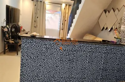 Sobrado com 3 dormitórios, 180 m² - venda por r$ 700.000,00 ou aluguel por r$ 1.650,00/mês - parque mikail - guarulhos/sp