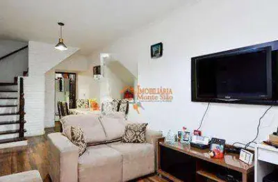 Sobrado com 3 dormitórios à venda, 275 m² por r$ 890.000,00 - jardim flor da montanha - guarulhos/sp