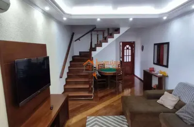 Sobrado com 3 dormitórios à venda, 198 m² por r$ 897.000,00 - jardim vila galvão - guarulhos/sp