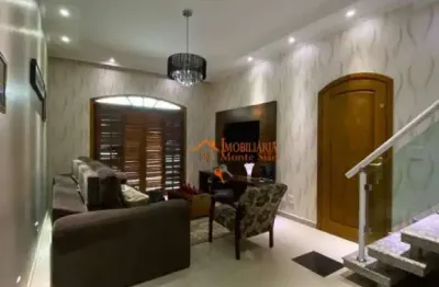 Sobrado com 3 dormitórios à venda, 257 m² por r$ 745.000,00 - jardim brasil - guarulhos/sp