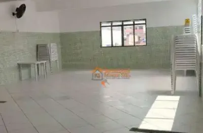 Salão para alugar, 117 m² por r$ 1.780,00/mês - jardim belvedere - guarulhos/sp
