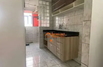 Apartamento com 2 dormitórios à venda, 50 m² por r$ 220.000,00 - residencial parque cumbica - guarulhos/sp