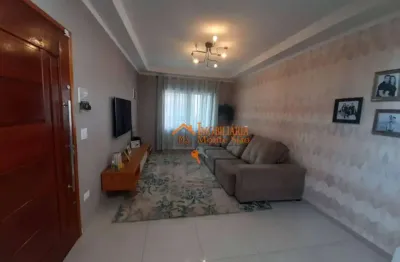 Sobrado com 3 dormitórios à venda, 143 m² por r$ 780.000,00 - vila rosália - guarulhos/sp