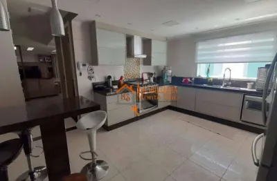 Sobrado com 3 dormitórios à venda, 380 m² por r$ 1.100.000,00 - jardim santa clara - guarulhos/sp