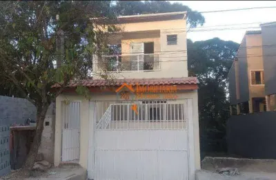 Sobrado com 3 dormitórios à venda, 224 m² por r$ 690.000,00 - parque flamengo - guarulhos/sp