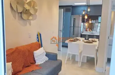 Apartamento com 2 dormitórios à venda, 44 m² por r$ 338.900,00 - água chata - guarulhos/sp