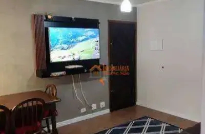 Apartamento com 2 dormitórios à venda, 61 m² por r$ 270.000,00 - centro - guarulhos/sp
