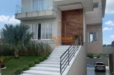Casa com 4 dormitórios à venda, 350 m² por r$ 2.400.000,00 - residencial real park - arujá/sp