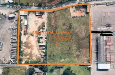 Terreno à venda, 12144 m² por r$ 8.100.000,00 - jardim santo expedito - guarulhos/sp