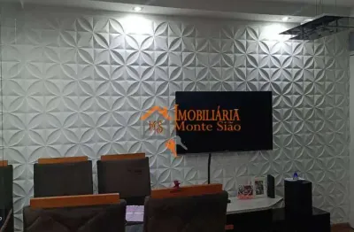 Apartamento com 2 dormitórios à venda, 47 m² por r$ 220.000,00 - jardim santo expedito - guarulhos/sp