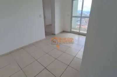 Apartamento com 2 dormitórios à venda, 48 m² por r$ 219.900,00 - água chata - guarulhos/sp