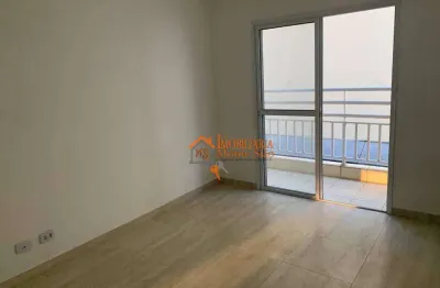 Apartamento com 2 dormitórios à venda, 63 m² por r$ 296.000,00 - centro - guarulhos/sp