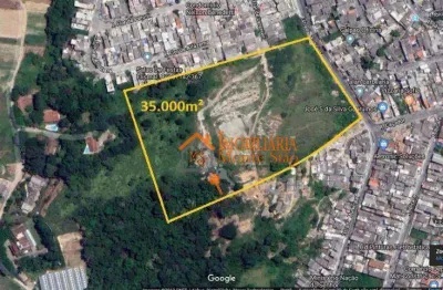 Área à venda, 39000 m² por r$ 25.000.000,00 - parque primavera - guarulhos/sp