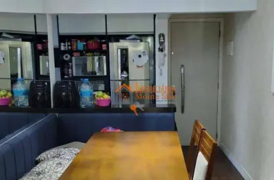 Apartamento com 2 dormitórios à venda, 55 m² por r$ 373.000,00 - centro - guarulhos/sp