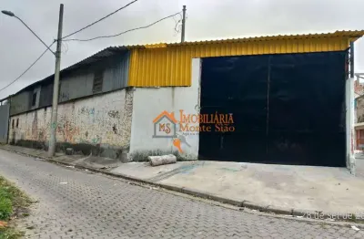 Galpão para alugar, 120 m² por r$ 3.500,00/mês - jardim marilena - guarulhos/sp