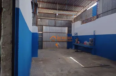 Galpão para alugar, 70 m² por r$ 4.500,00/mês - jardim marilena - guarulhos/sp